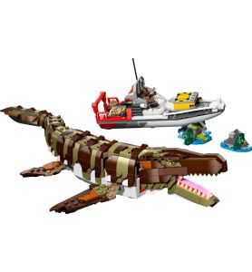 Lego Jurassic World 76974 Misión Naval: Mosasaurus Construible