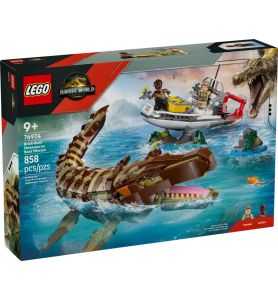 Lego Jurassic World 76974 Misión Naval: Mosasaurus Construible
