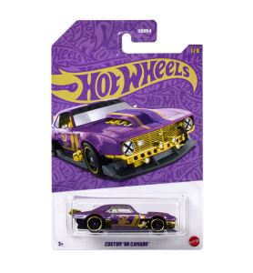 Hot Wheels Semi Premium Purple and Gold Series Custom '68 Camaro 1/6