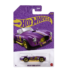 Hot Wheels Semi Premium Purple and Gold Series Shelby Cobra 427 S/C 4/6