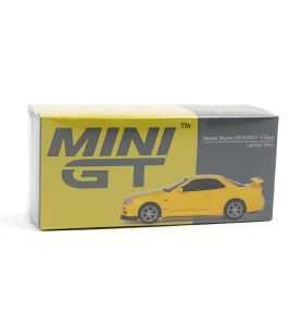Mini GT Nissan Skyline GT-R (R34) V-Spec Lightning Yellow