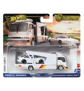 Hot Wheels Premium Team Transport Toyota Soarer + Kousoku Hauler Nº79