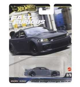 Hot Wheels Premium Fast & Furious 2020 Dodge Charger Hellcat 3/5