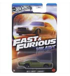 Hot Wheels Semi Premium Silver Series Fast & Furious: Villains 1973 Chevy...