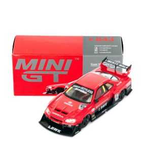 Mini GT Nissan Skyline GT-R (R34) Super Silhouette  Rojo/Negro 2024