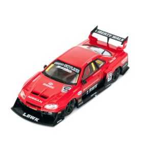 Mini GT Nissan Skyline GT-R (R34) Super Silhouette  Rojo/Negro 2024