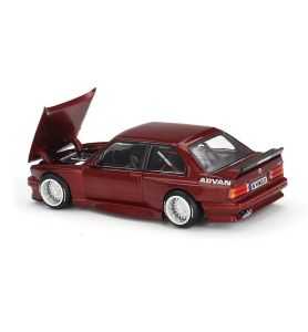Mini GT Kaido House 1989 BMW M3 (E30) V1, rojo 1/64