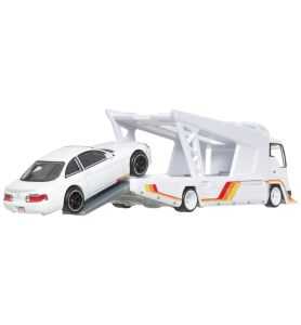 Hot Wheels Premium Team Transport Toyota Soarer + Kousoku Hauler Nº79