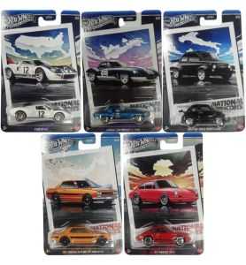 Hot Wheels Semi Premium National Icons Series Serie Completa