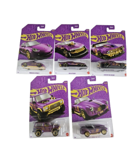 Hot Wheels Semi Premium Purple and Gold Serie Completa