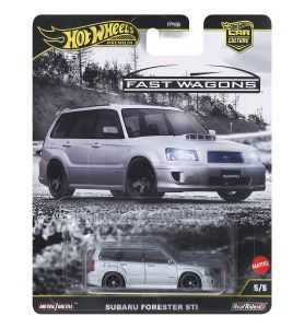 Hot Wheels Premium Fast Wagons 2025 Subaru Forester STi 5/5