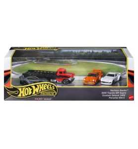 Hot Wheels Premium Diorama Collector Set – Supra, Datsun 240Z, Porsche 934.5...