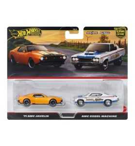 Hot Wheels Team Transport '71 AMC Javelin + AMC Rebel Machine