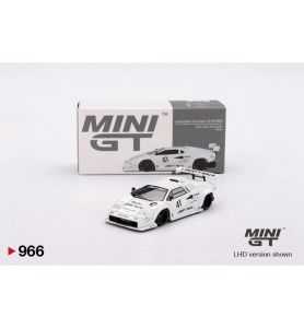 Mini GT 2024 Lamborghini Countach LB-Works White Tokyo Auto Salon Blanco 1/64