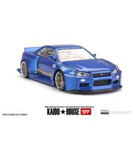 Mini GT Kaido House 1999 Nissan Skyline GT-R (R34) (V2 AERO)