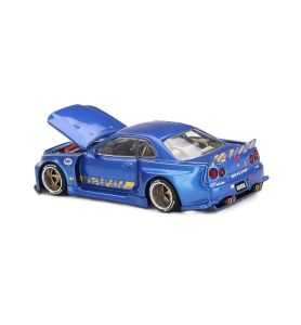 Mini GT Kaido House 1999 Nissan Skyline GT-R (R34) (V2 AERO)
