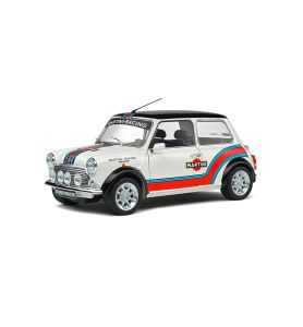 Solido 1998 Mini Cooper Sport Martini, Blanco/Rojo/Azul 1/18