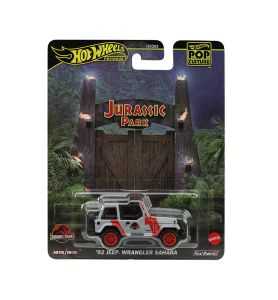 Hot Wheels Premium Pop Culture Jurassic Park '92 Jeep Wrangler