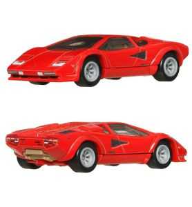 Hot Wheels Premium Pack Duo - Lamborghini Countach LP5000 QV + Lancia Stratos...