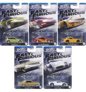 Hot Wheels Semi Premium Fast & Furious: Racing Course Serie Completa