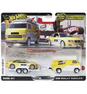 Hot Wheels Team Transport Legends Tour BMW M3 y Rally Hauler