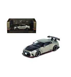 Inno64 Models GT-R R35 Top Secret RHD verde claro metálico Tokyo 2024