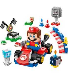 Lego Super Mario 72043 Mario Kart™ – LEGO® Mario™ interactivo y Kart estándar