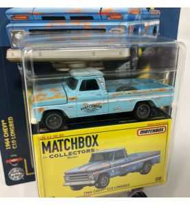 Matchbox Collectors 1964 Chevrolet C10 Longbed Azul 09/20
