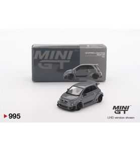 Mini GT Fiat Abarth 595 LB-Works X, Abas Works Grey 1/64