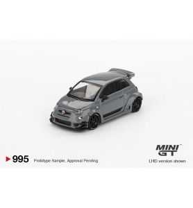 Mini GT Fiat Abarth 595 LB-Works X, Abas Works Grey 1/64