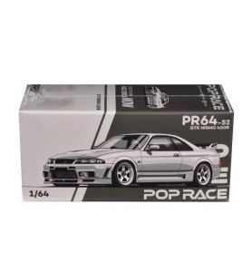 Pop Race Nissan Skyline GT-R Nismo 400R Blanco 1/64