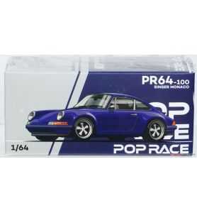 Pop Race Singer Porsche, Monaco Midnight Blue 1/64