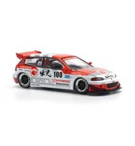 Pop Race Honda Pandem Civic EG67 V1.5, Idemitsu Motion Infinite 1/64