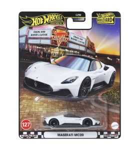 Hot Wheels Premium Boulevard Maserati MC20 Blanco