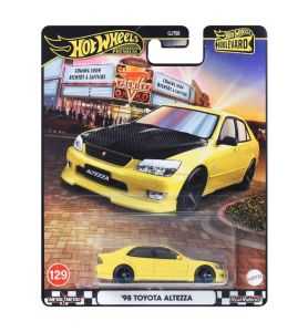 Hot Wheels Premium Boulevard 1998 Toyota Altezza, Amarillo