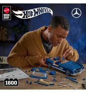 Mattel Brick Shop Hot Wheels Premium Series Mercedes-Benz 300 SL