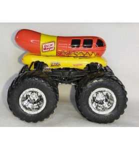 Hot Wheels Monster Trucks Oscar Mayer - Tarjeta defectuosa