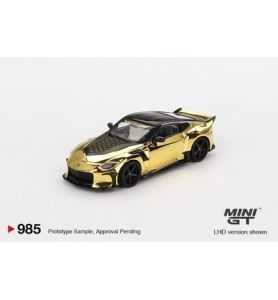 Mini GT Nissan Z Veilside FFZ400 Gold Chrome
