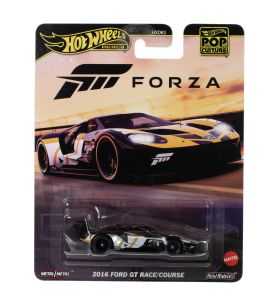 Hot Wheels Premium Pop Culture 2016 Ford Gt Race/Course Forza Motorsport