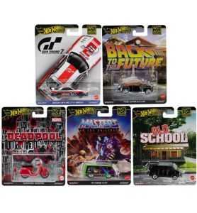Hot Wheels Premium Pop Culture Mix 4 - 2025 - Serie completa