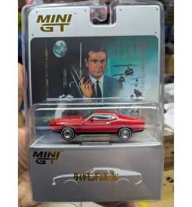 Mini GT - Mustang Mach 2 Una Cascata Di Diamanti 007 Italian Blister 1971 -...