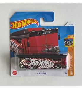 Hot Wheels Ain't Fare (Black) Short Card HW Fast Transit 31/250 Treasure Hunt...
