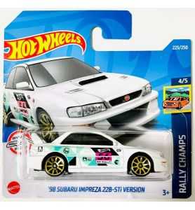 Hot Wheels - '98 Subaru Impreza 22B-STi Version - Treasure Hunt Short Card -...