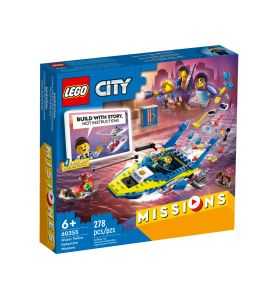 Lego City 60355 Misiones de Investigación de la Policía Acuática