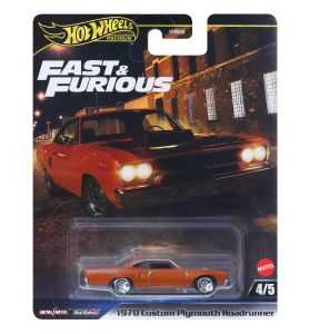 Hot Wheels Premium Fast & Furious 1970 Custom Plymouth Roadrunner 4/5