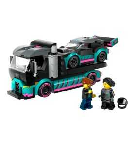 Lego City 60406 Coche de Carreras y Camión de Transporte