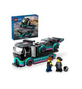 Lego City 60406 Coche de Carreras y Camión de Transporte