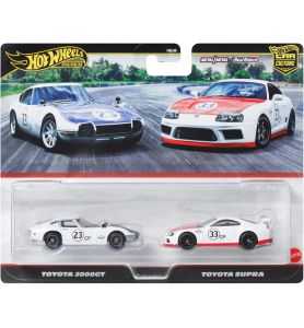 Hot Wheels Premium pack 2 - pack duo - Toyota 2000GT  y Toyota Supra