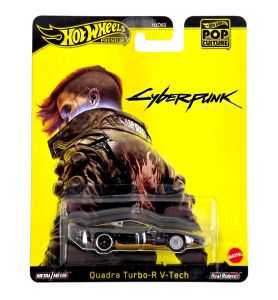 Hot Wheels Premium Pop Culture Quadra Turbo-R V-Tech