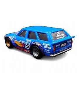 Hot Wheels Premium Ronin Run II Mad Mike Mazda Rx-3 Wagon Remorque